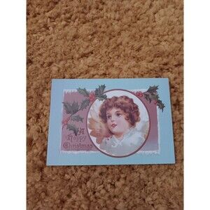 UNUSED Postcard Angel/cherub A Merry Christmas Current, INC.